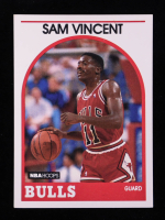 Sam Vincent 1989-90 Hoops #149 SP RC at PristineAuction.com