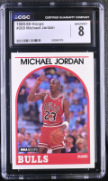 Michael Jordan 1989-90 Hoops #200 (CGC 8) at PristineAuction.com