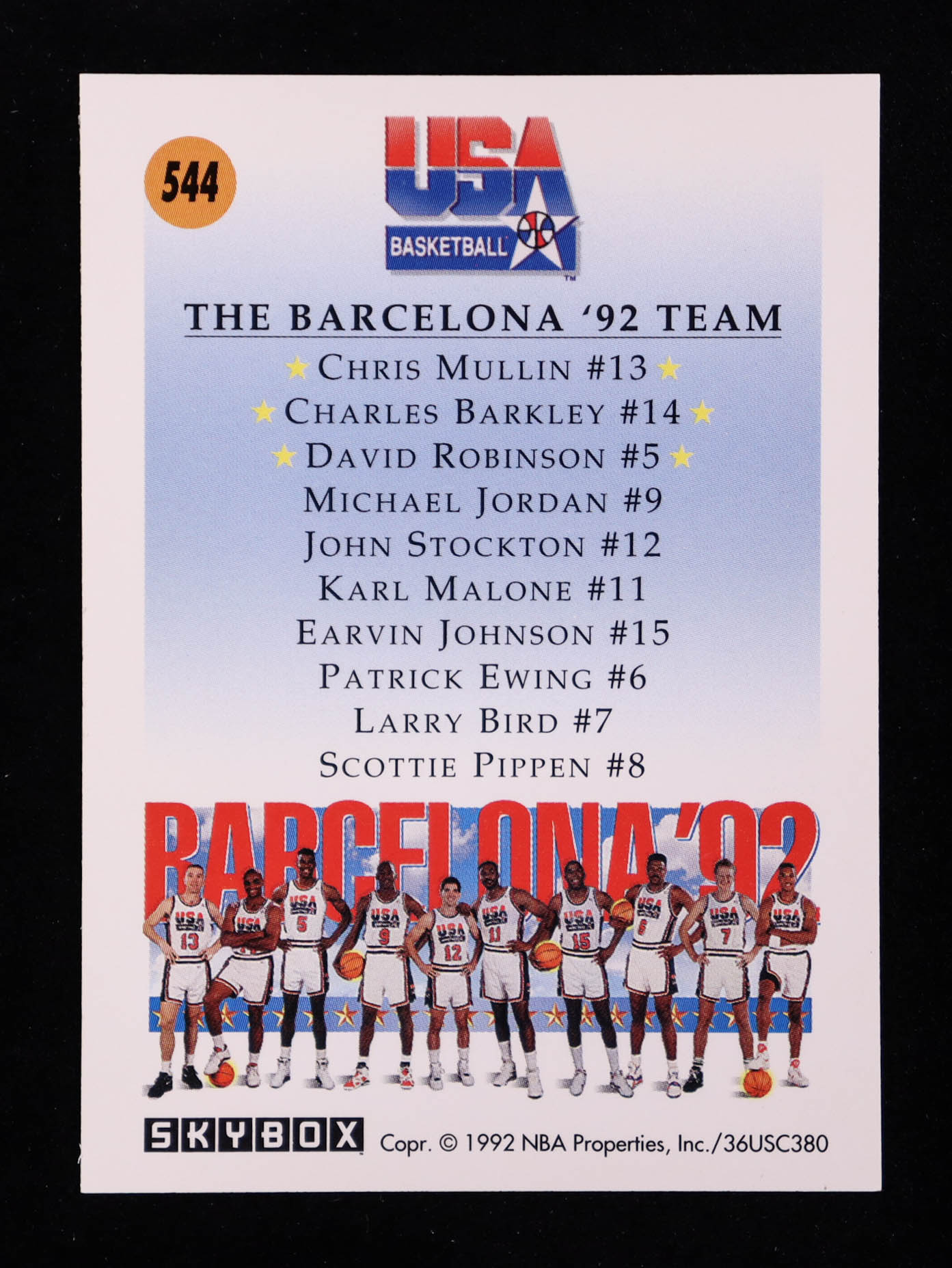 Team USA 1 1991-92 SkyBox #544 at PristineAuction.com Team USA 1 1991-92 SkyBox #544 at PristineAuction.com