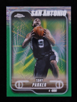 Tony Parker 2024-25 Topps Chrome Topps Green Refractors #138 at PristineAuction.com
