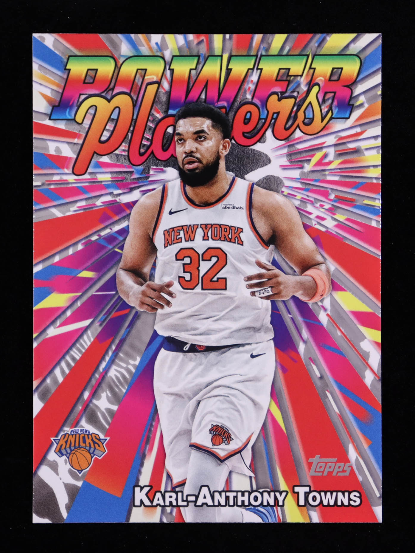 Karl-Anthony Towns 2025-26 Topps Power Players #PP4 at PristineAuction.com Karl-Anthony Towns 2025-26 Topps Power Players #PP4 at PristineAuction.com