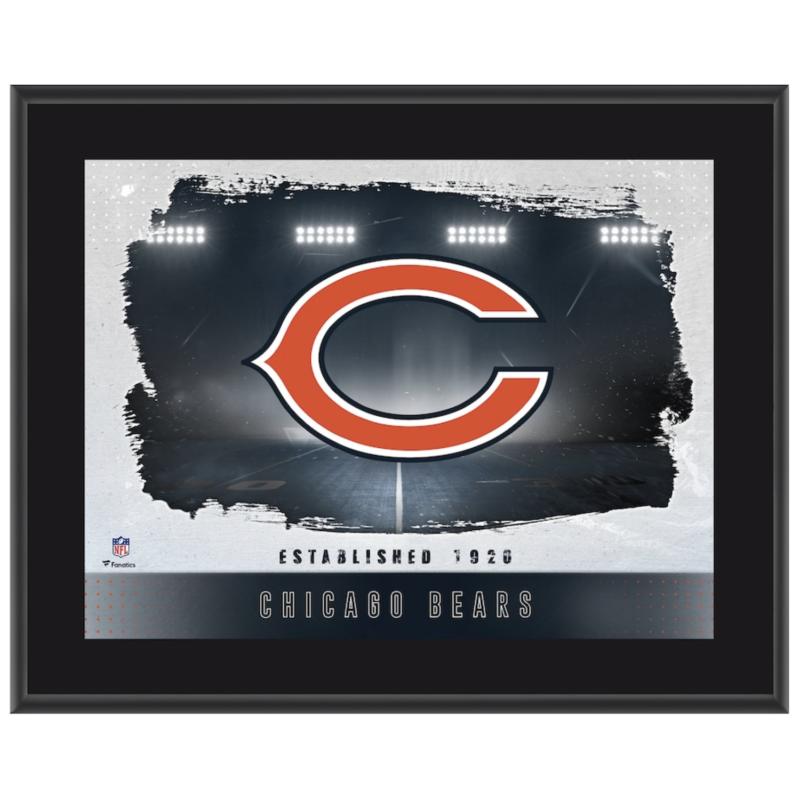 Bears Logo Sublimated Plaque at PristineAuction.com Bears Logo Sublimated Plaque at PristineAuction.com
