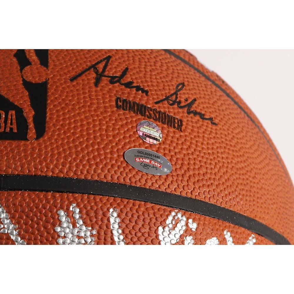 Deandre Ayton Signed LE Official NBA Game Ball Inscribed "2018 NBA #1 Pick" (Game Day Legends & Steiner) at PristineAuction.com Deandre Ayton Signed LE Official NBA Game Ball Inscribed "2018 NBA #1 Pick" (Game Day Legends & Steiner) at PristineAuction.com
