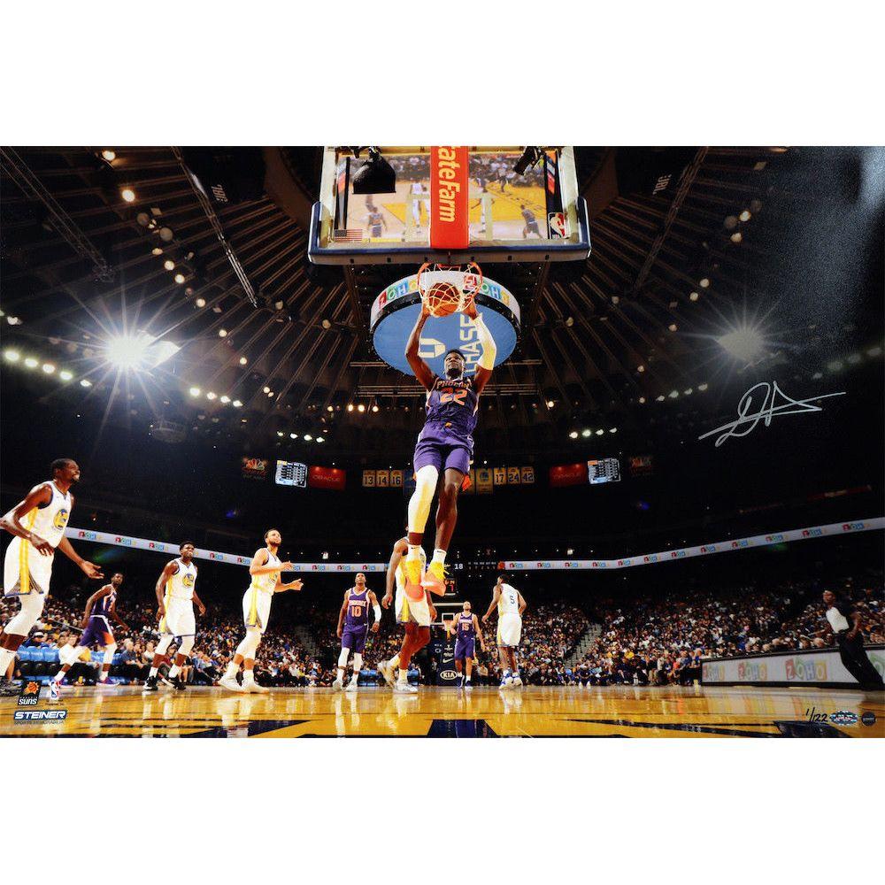 Deandre Ayton Signed LE Suns "Slam Dunk" 16x24 Photo (Game Day Legends & Steiner) at PristineAuction.com Deandre Ayton Signed LE Suns "Slam Dunk" 16x24 Photo (Game Day Legends & Steiner) at PristineAuction.com