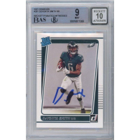 DeVonta Smith Signed 2021 Donruss RR #261 (BGS 9 | Auto 10) at PristineAuction.com