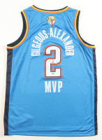 Shai Gilgeous-Alexander Signed Thunder Nike Authentic Jersey (PSA) at PristineAuction.com