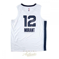 Ja Morant Signed Grizzlies Nike Authentic Jersey (Panini) at PristineAuction.com