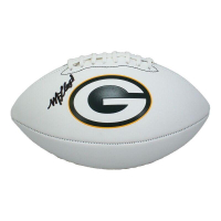 MarShawn Lloyd Signed Packers Logo Football (Beckett) at PristineAuction.com