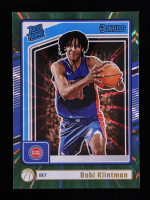 Bobi Klintman 2024-25 Donruss Holo Green Laser #207 RR RC at PristineAuction.com