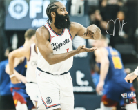 James Harden Signed Clippers 16x20 Photo (Fanatics) at PristineAuction.com