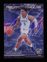 Paolo Bancher 2022-23 Panini Chronicles Draft Picks Power Formulas #2 RC at PristineAuction.com