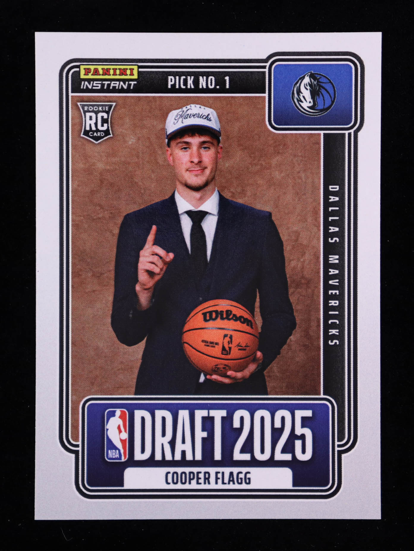 Cooper Flagg 2025-26 Panini Instant Draft Night #NBADN1 RC at PristineAuction.com Cooper Flagg 2025-26 Panini Instant Draft Night #NBADN1 RC at PristineAuction.com