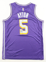 Deandre Ayton Signed Lakers Jordan Authentic Jersey (PSA) at PristineAuction.com