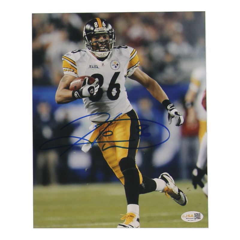 Hines Ward Signed Steelers 8x10 Photo (JSA) at PristineAuction.com Hines Ward Signed Steelers 8x10 Photo (JSA) at PristineAuction.com