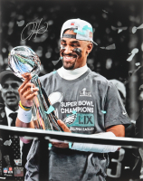 Jalen Hurts Signed Eagles 16x20 Photo (Fanatics) at PristineAuction.com