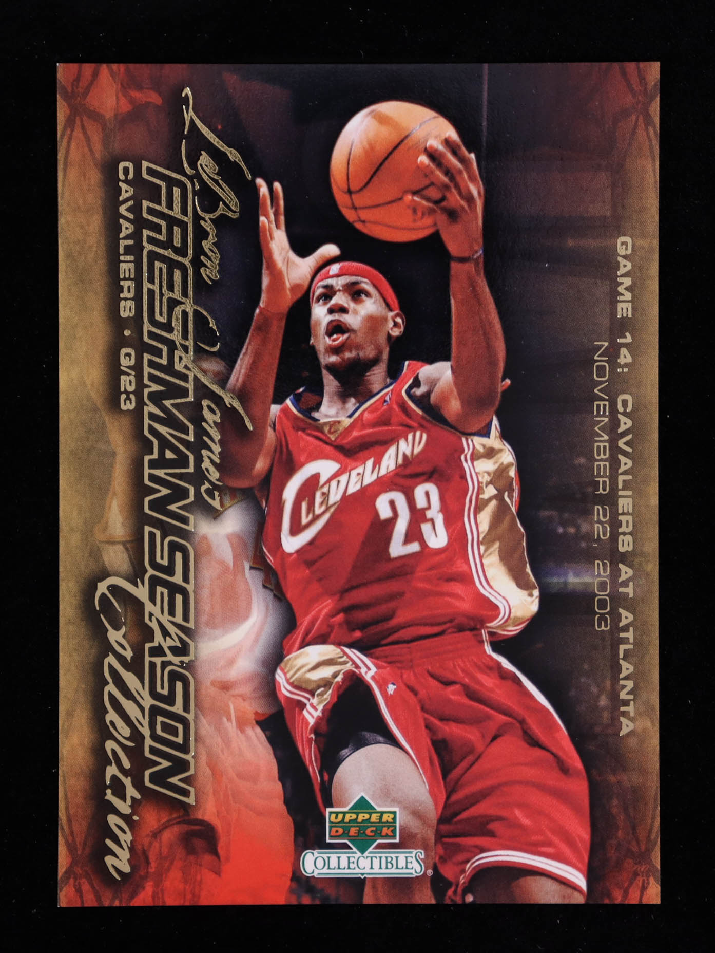 LeBron James 2004 Upper Deck LeBron James Freshman Season #14 at PristineAuction.com LeBron James 2004 Upper Deck LeBron James Freshman Season #14 at PristineAuction.com