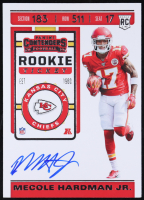 Mecole Hardman Jr. 2019 Panini Contenders #115A AU RC at PristineAuction.com