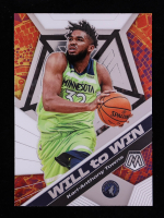 Karl-Anthony Towns 2019-20 Panini Mosaic Will to Win #2 at PristineAuction.com