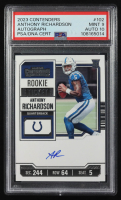 Anthony Richardson 2023 Panini Contenders Rookie Ticket Autograph #102 RC (PSA 9 | Autograph Graded PSA 10) at PristineAuction.com