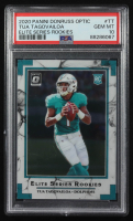 Tua Tagovailoa 2020 Panini Donruss Optic Elite Series Rookies #ESR-TT RC (PSA 10) at PristineAuction.com