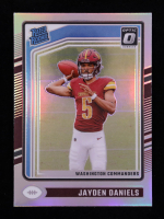 Jayden Daniels 2024 Donruss Optic Holo #248 RR RC at PristineAuction.com