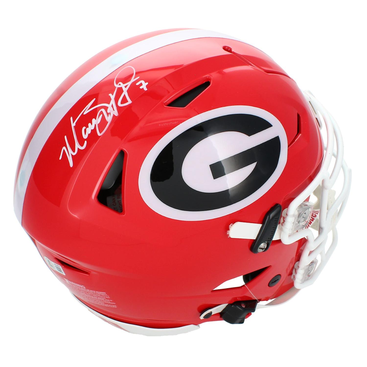 Matthew Stafford Signed Georgia Bulldogs Full-Size Authentic On-Field Speedflex Helmet (Beckett) at PristineAuction.com Matthew Stafford Signed Georgia Bulldogs Full-Size Authentic On-Field Speedflex Helmet (Beckett) at PristineAuction.com