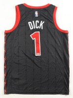 Gradey Dick Signed Raptors Jordan Authentic Jersey (PSA) at PristineAuction.com
