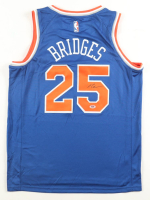Mikal Bridges Signed Knicks Nike Authentic Jersey (PSA) at PristineAuction.com
