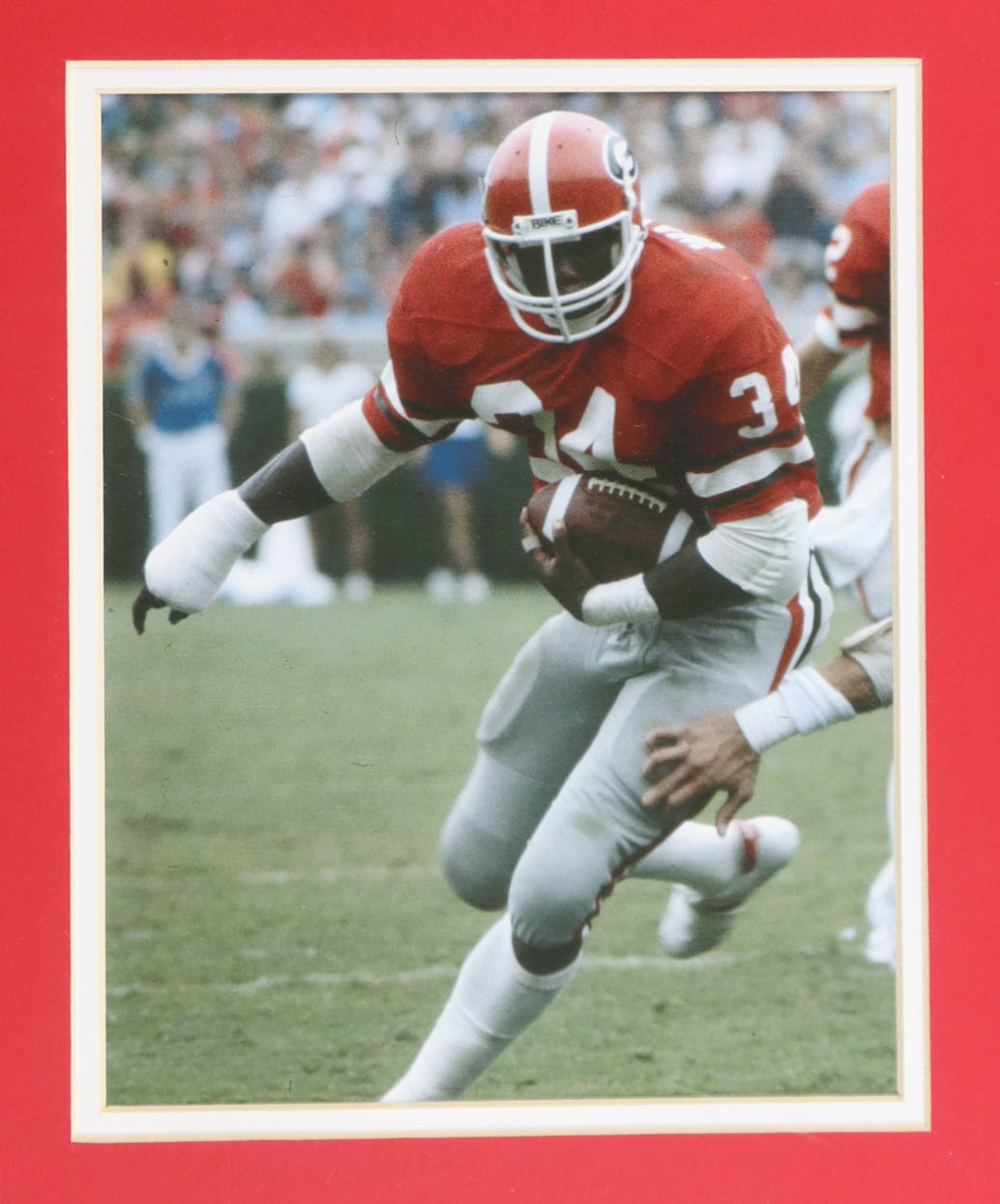 Herschel Walker Signed Custom Framed Jersey Display Inscribed "82 Heisman" with Photos (PSA) at PristineAuction.com Herschel Walker Signed Custom Framed Jersey Display Inscribed "82 Heisman" with Photos (PSA) at PristineAuction.com