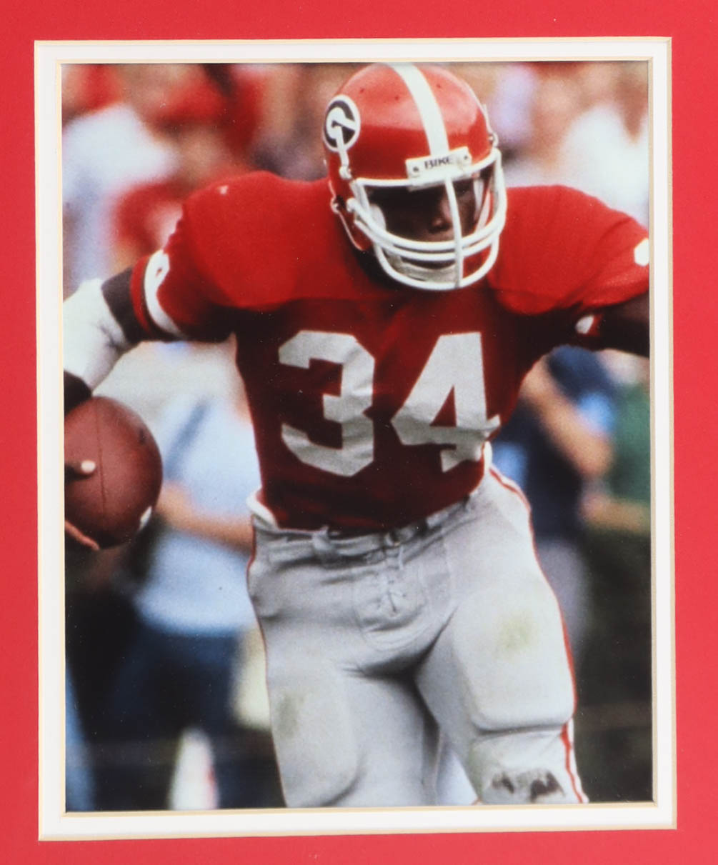 Herschel Walker Signed Custom Framed Jersey Display Inscribed "82 Heisman" with Photos (PSA) at PristineAuction.com Herschel Walker Signed Custom Framed Jersey Display Inscribed "82 Heisman" with Photos (PSA) at PristineAuction.com