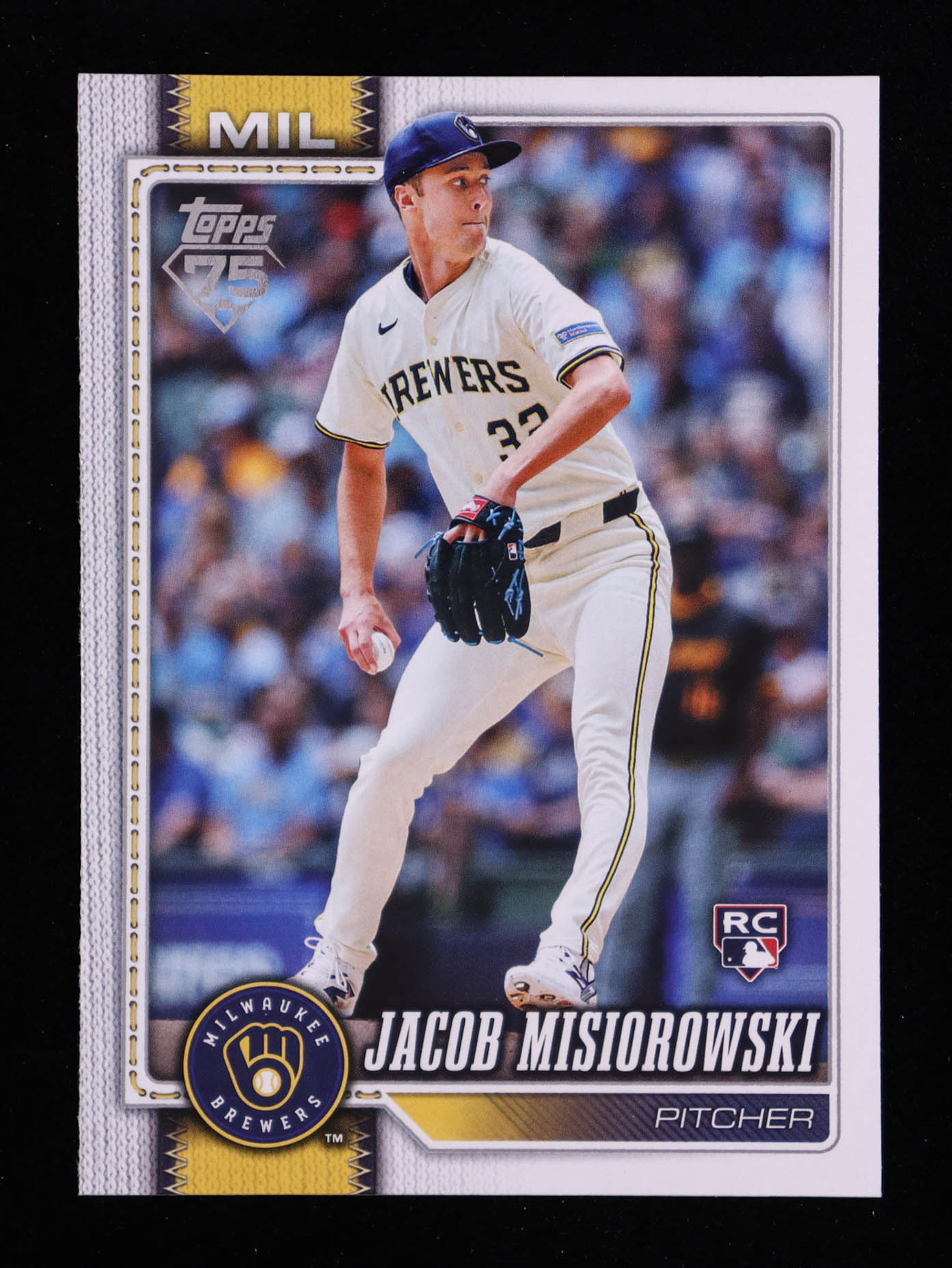 Jacob Misiorowski 2026 Topps #10 RC at PristineAuction.com Jacob Misiorowski 2026 Topps #10 RC at PristineAuction.com