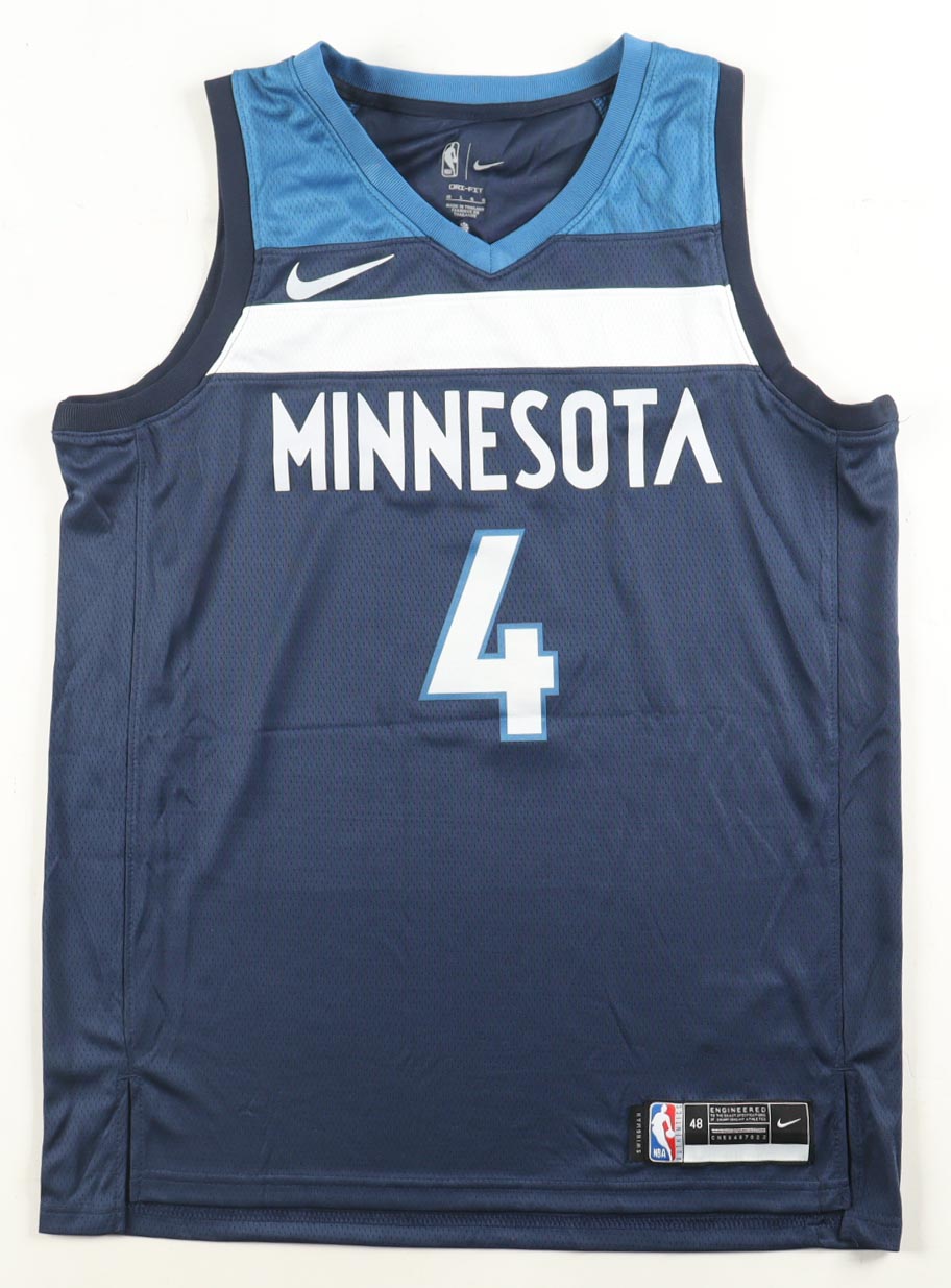 Rob Dillingham Signed Timberwolves Nike Authentic Jersey (PSA) at PristineAuction.com Rob Dillingham Signed Timberwolves Nike Authentic Jersey (PSA) at PristineAuction.com