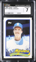 Randy Johnson 1989 Topps Traded #57T (CGC 7) at PristineAuction.com