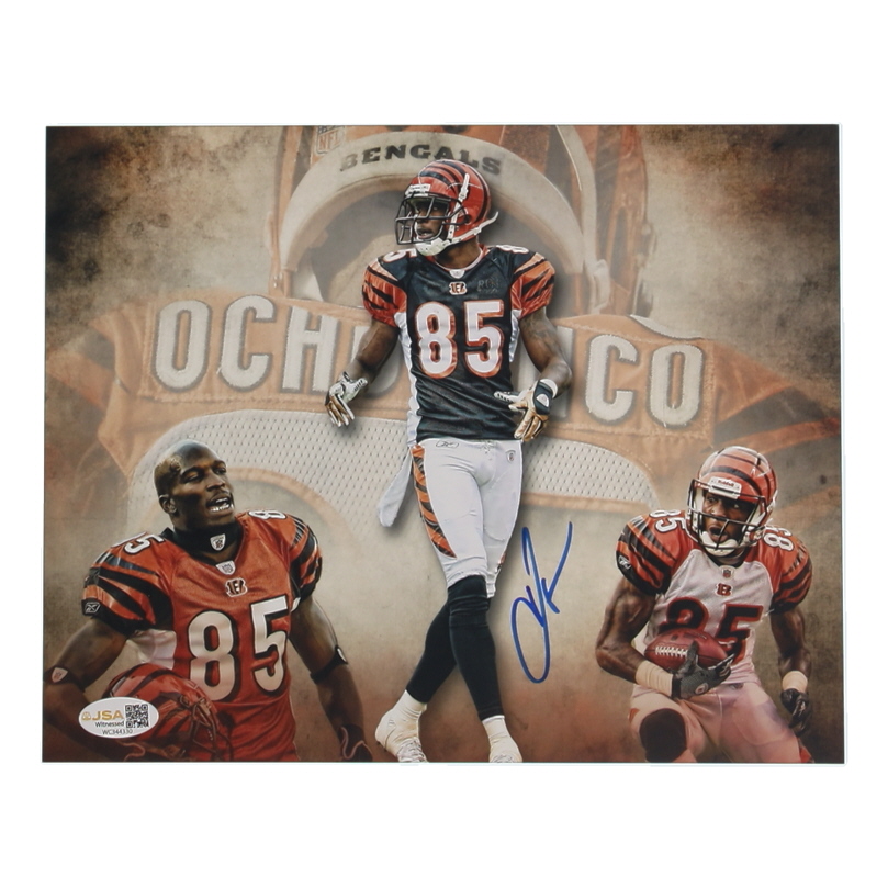 Chad Johnson Signed Bengals 8x10 Photo (JSA) at PristineAuction.com Chad Johnson Signed Bengals 8x10 Photo (JSA) at PristineAuction.com