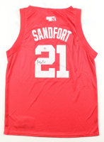 Pryce Sandfort Signed Nebraska Cornhuskers Adidas Authentic Jersey (PSA) at PristineAuction.com