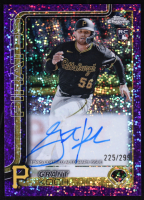 Grant Koch 2025 Topps Chrome Rookie Autographs Purple Speckle Refractors #RAGKO RC at PristineAuction.com