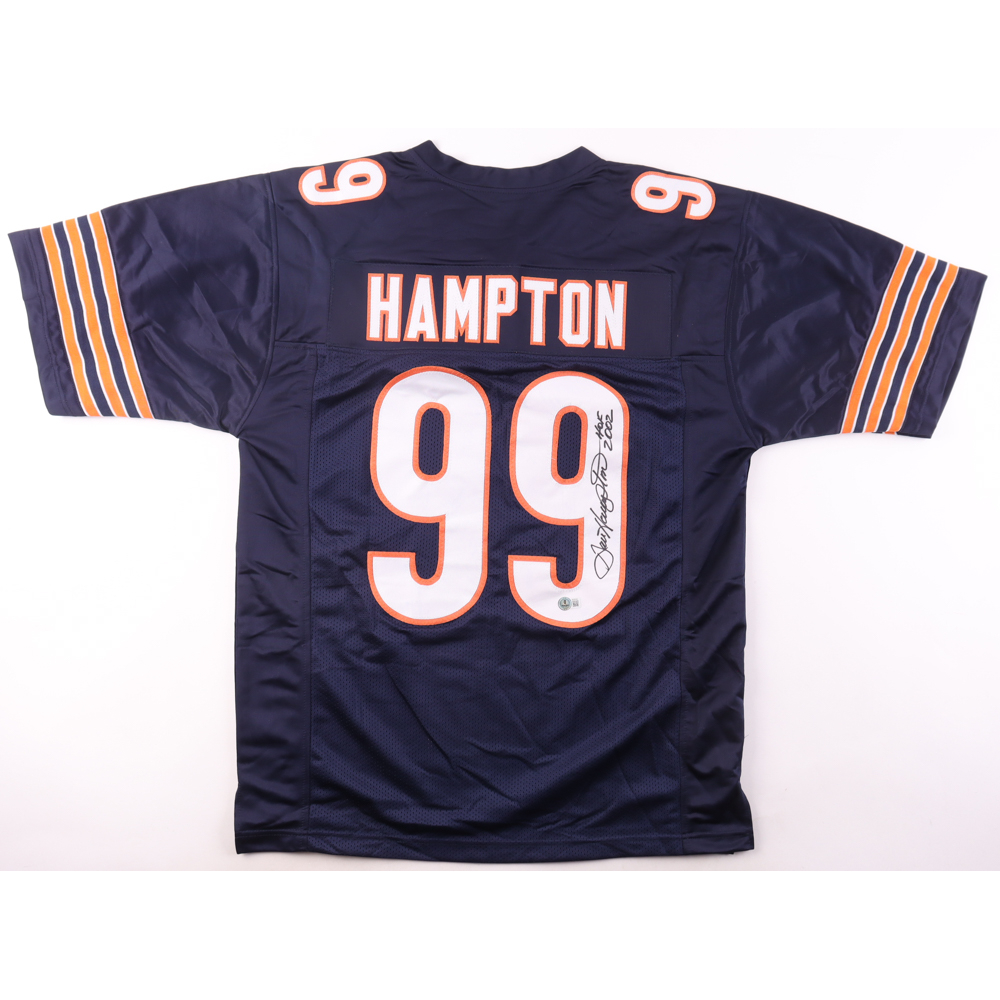 Dan Hampton Signed Jersey Inscribed "HOF 2002" (Beckett) at PristineAuction.com