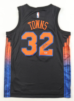 Karl-Anthony Towns Signed Knicks Jordan Authentic Jersey (PSA) at PristineAuction.com
