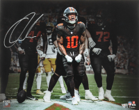 Quinshon Judkins Signed Browns 16x20 Photo (Fanatics) at PristineAuction.com