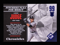 Aaron Judge 2017 Panini Chronicles Blue #110 #006/299 RC at PristineAuction.com