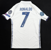 Cristiano Ronaldo Signed Real Madrid F.C. Adidas Authentic Jersey (Beckett) at PristineAuction.com