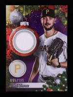 Paul Skenes 2025 Topps Holiday Player Relics Metallic Purple #PRPS #055/199 at PristineAuction.com