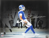 Jaxson Dart Signed Giants 16x20 Photo (Fanatics) at PristineAuction.com