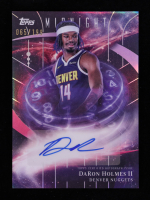 DaRon Holmes II 2025-26 Topps Midnight Stroke of Midnight Autographs Twilight #SMDH #65/199 at PristineAuction.com
