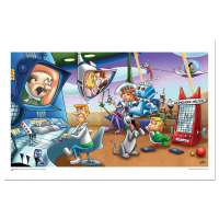 The Jetsons "Gadgets" LE 16x24 Lithograph on Paper from Hanna-Barbera (Artova) at PristineAuction.com