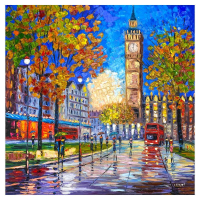 "Untitled" LE 31x31 Hand-Embellished Giclee on Canvas by Slava Ilyayev (Artova) at PristineAuction.com