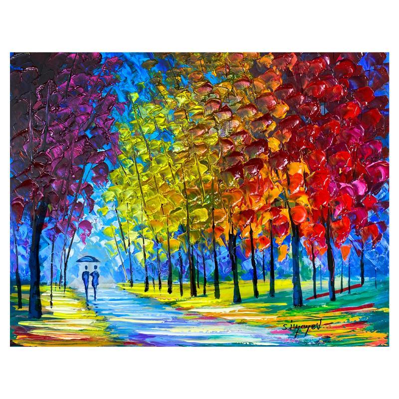 "Untitled" LE 15x18 Hand-Embellished Serigraph on Board by Slava Ilyayev (Artova) at PristineAuction.com "Untitled" LE 15x18 Hand-Embellished Serigraph on Board by Slava Ilyayev (Artova) at PristineAuction.com