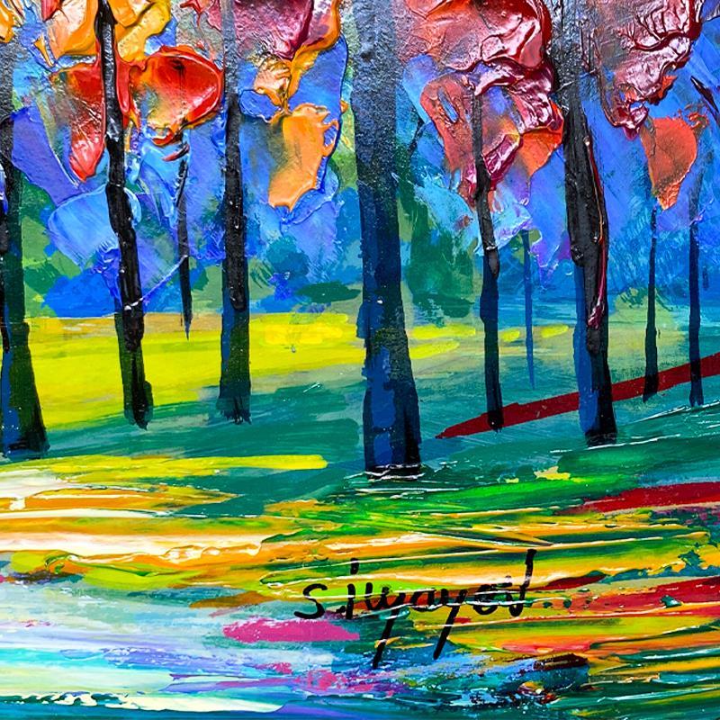 "Untitled" LE 15x18 Hand-Embellished Serigraph on Board by Slava Ilyayev (Artova) at PristineAuction.com "Untitled" LE 15x18 Hand-Embellished Serigraph on Board by Slava Ilyayev (Artova) at PristineAuction.com