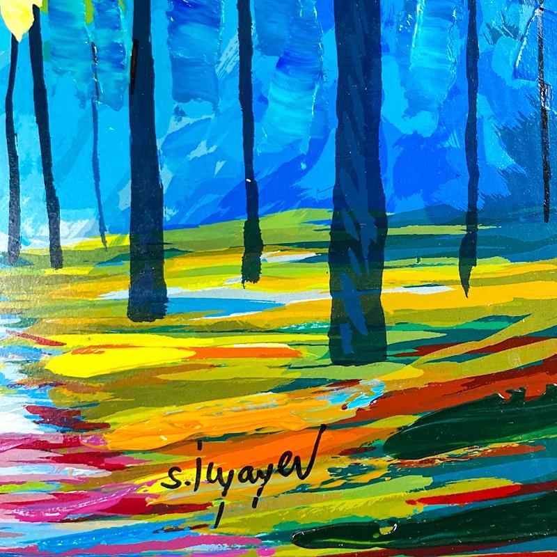 "Untitled" LE 18x15 Hand-Embellished Serigraph on Board by Slava Ilyayev (Artova) at PristineAuction.com "Untitled" LE 18x15 Hand-Embellished Serigraph on Board by Slava Ilyayev (Artova) at PristineAuction.com