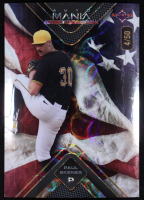 Paul Skenes 2024 Wild Card Automania American All-Star Triangle Stars & Stripes Kaleidoscope #AMATPS #4/50 RC at PristineAuction.com